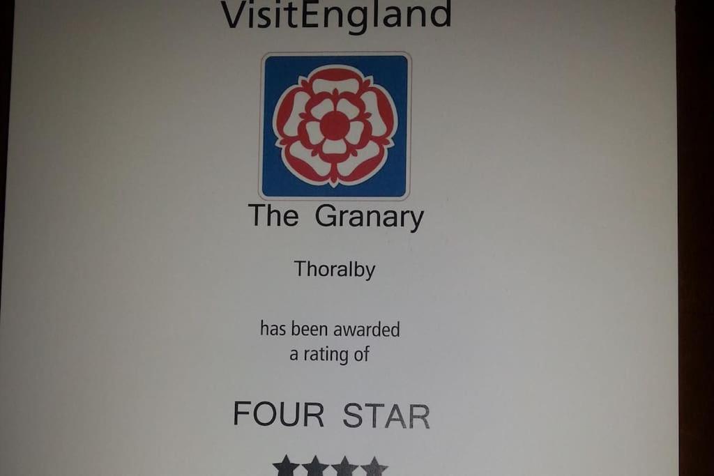Apartmán The Granary, Old Corn Mill, Yorkshire Dales West Burton Exteriér fotografie